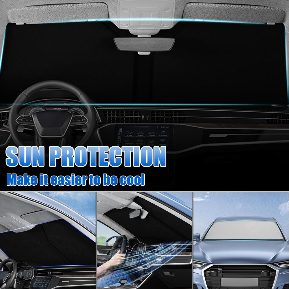 70*140cm Car Windshield Shade Universal Front Windscreen Sun Shade Sun Protectio