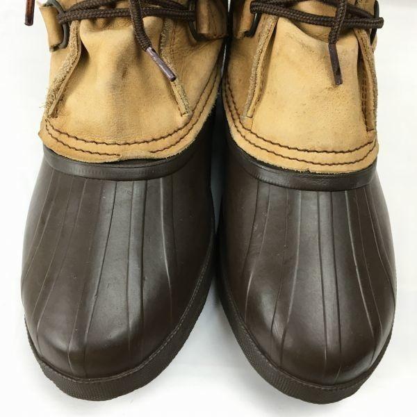 Sorel Size 26.027.0 Approx. Vintage Made In Canada Snow Boots with Liner Brown(USED)