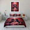 Romantic Horse Decor Set Soft Comfortable Duvet Cover Bedding Set Included 1*Duvet Cover & 2*Pillowcases, Gift