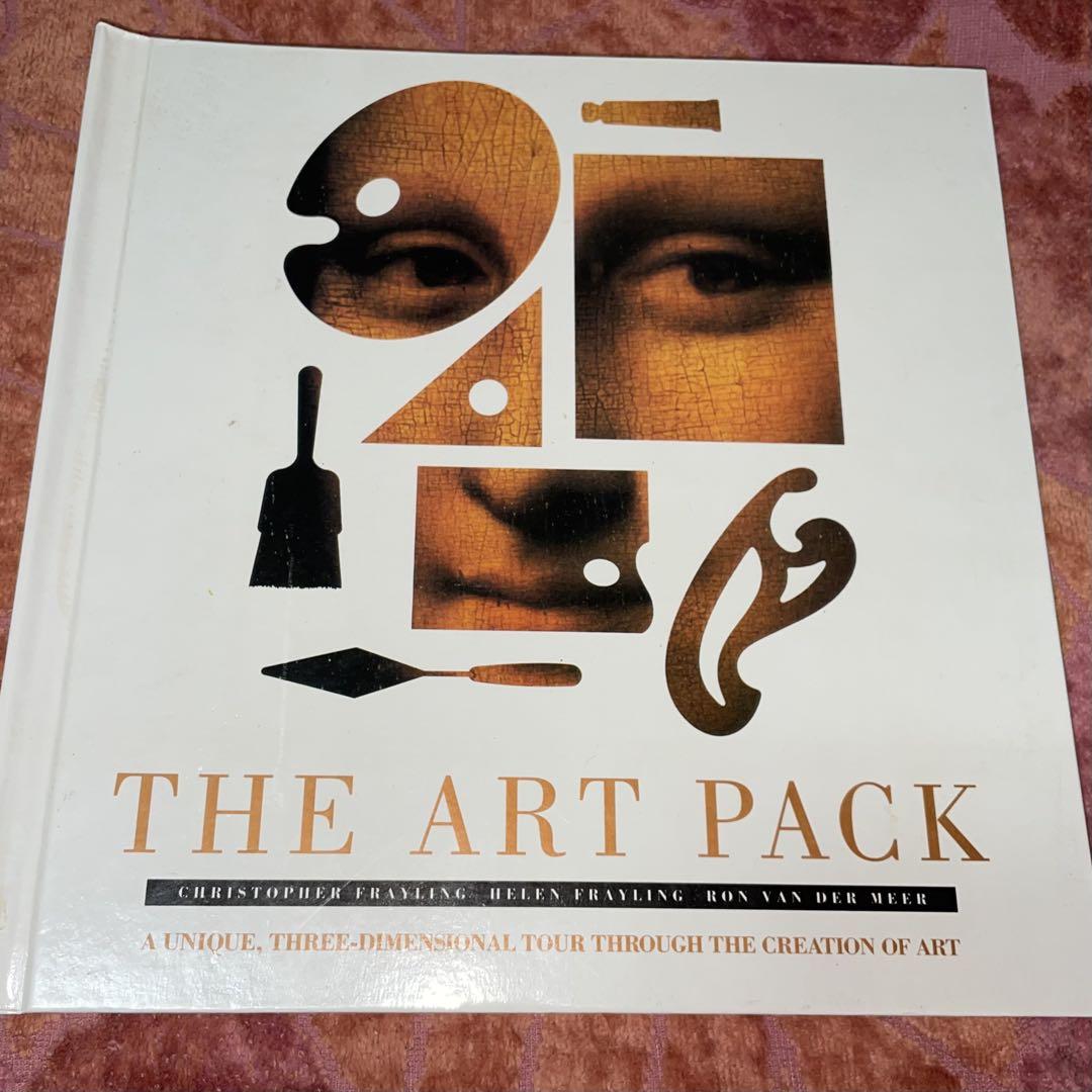 

[USED] The Art Pack English Large book with CD Pop-up book Hardcover