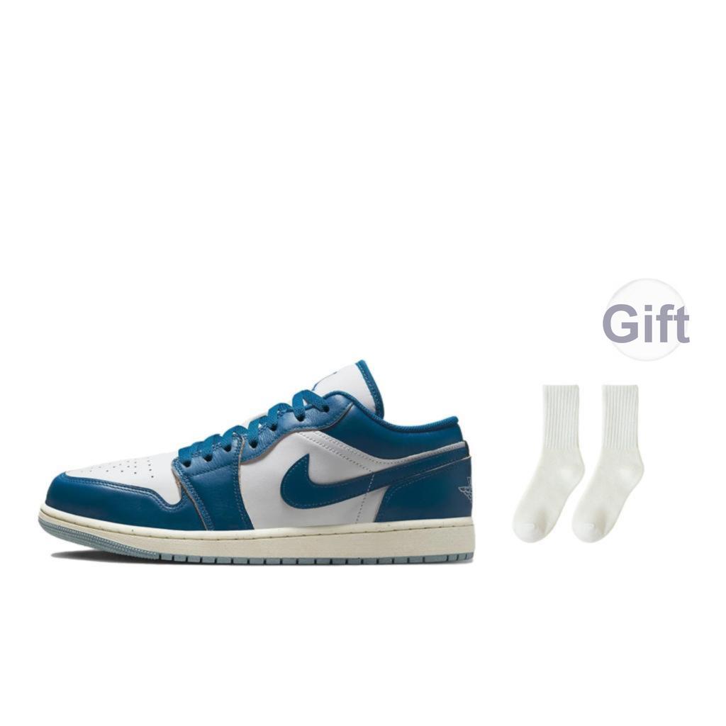 Air Jordan 1 Low SE Industrial Blue Pánské tenisky Bílá Modrošedá Sail FN5214-141