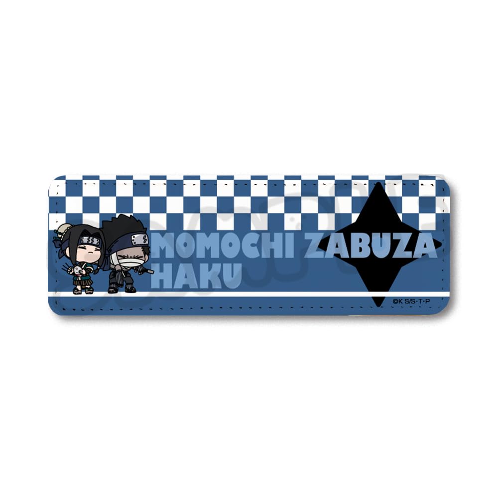 TV Anime Momochi Leather Badge MK  NARUTO  [Zabuza & Shiro] [Long]