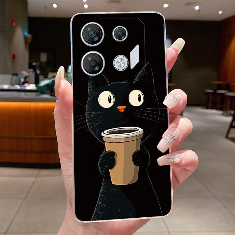 Casing For infinix GT 10 Pro Luxury Dragon Cute Cool Boys Girls Transparent Phone Case Back Cover infinix GT10 Pro GT10Pro Shell