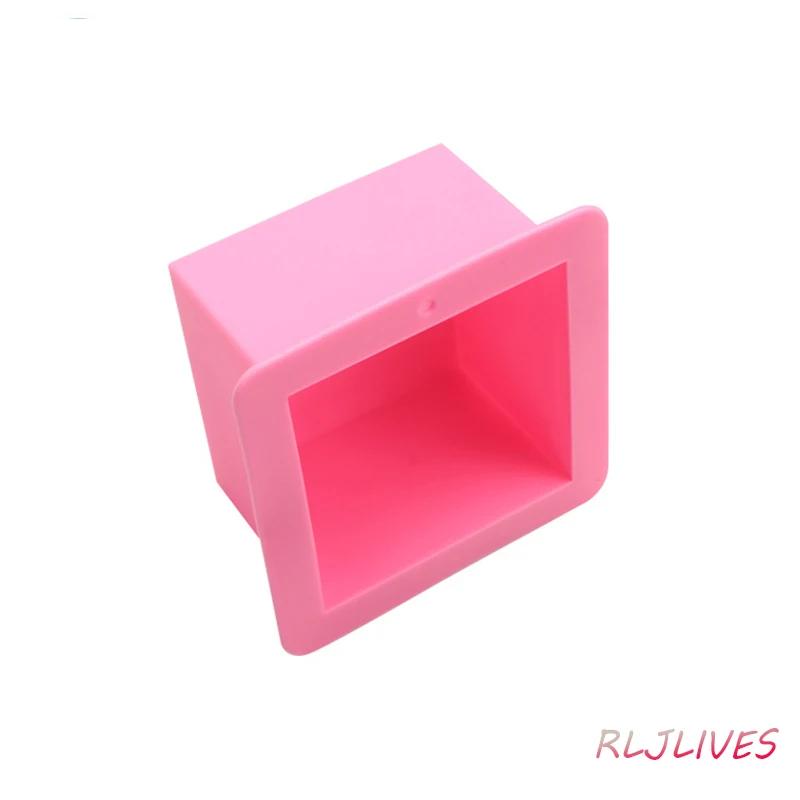 New Large Square Silicone Soap Mold For Candle Cake DIY Handmade Craft Lotion Bar Soap Mould Supplies