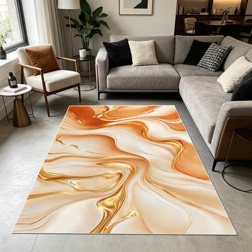 Gangsta'S Paradise Floral Doormat Material Machine - Washable Entrance Rug, Durable & Stain - Resistant. Suitable For Front D