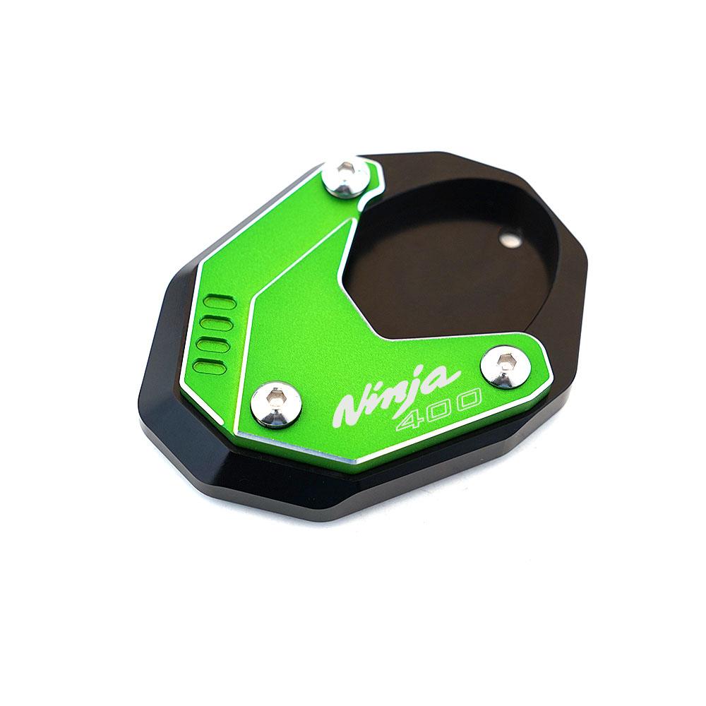 New For KAWASAKI NINJA 400 Ninja400 Z400 2018-  2022 Motorcycle CNC Foot Side Stand Extension Kickstand Enlarge