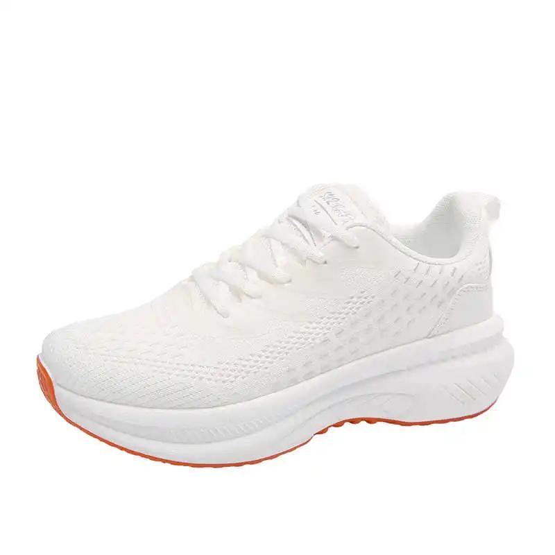Fashion High Sole Chunky Sneakers Kawaii Tennis Orange Shoes Woman Original Boots Sports From China Runner Athletic Sabot Losfers