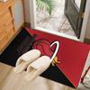 Heat Team Logo Artwork Rug Office Carpet Non-Slip Mat, Chair Rug Floor Covering for Gaming, Bedroom, Living Room , Home Decor Christmas Gift