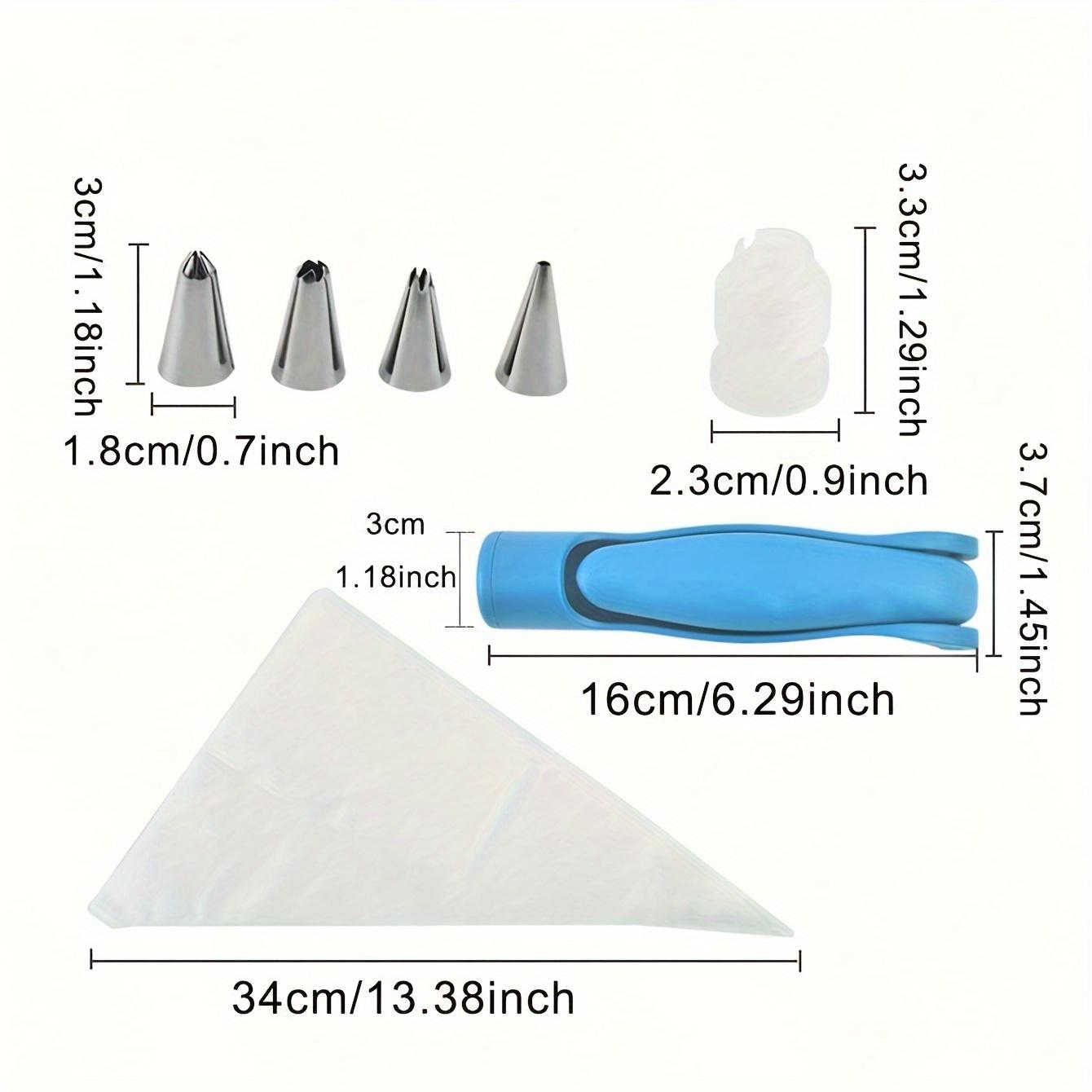 

Набор инструментов для украшения торта Ручка для украшения торта Набор инструментов для выпечки Кондитерский мешок для глазури Пистолет для выдавливания крема для печенья Инвентарь для выпечки синий