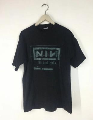 Nine Inch Nails  NIN Rock Band Graphic Retro Tee Repint Unisex T-Shirt