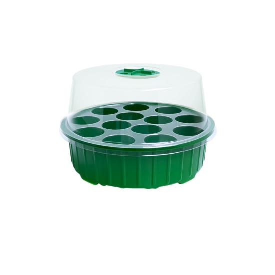 

Yousheng Planting Box with Adjustable Vents for Temperature And Humidity Control Plant Starter Tray with Transparent Cover Insulated Moisture