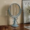 Retro Desktop Makeup Mirror European Princess Mirrors Household Bedroom Vanity Mirror Iron Frame 360° Rotation Cosmetic Mirrors