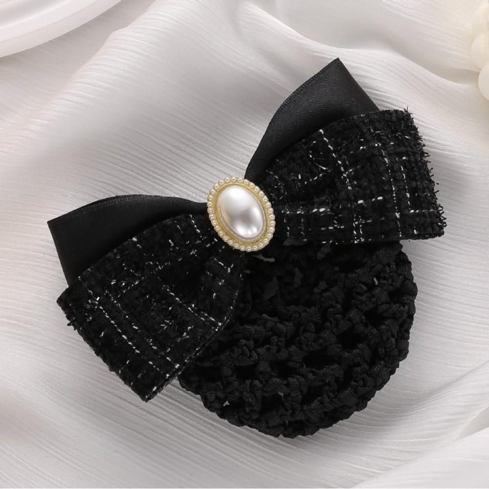 Elegant Bun Snood Hair Clip Fine Mesh Nurses Spring Clip Net Bun Hair Cover  Formal Events