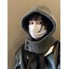 Hat Women'S Scarf Integrated Windproof Neck Cover Warm Cycling Ear Protection Head Hat Women'S Accessories