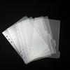 Transparent Frosted Notebook Dividers - 6-Hole A5 A6 A7 Planner Index Pages, Loose-Leaf