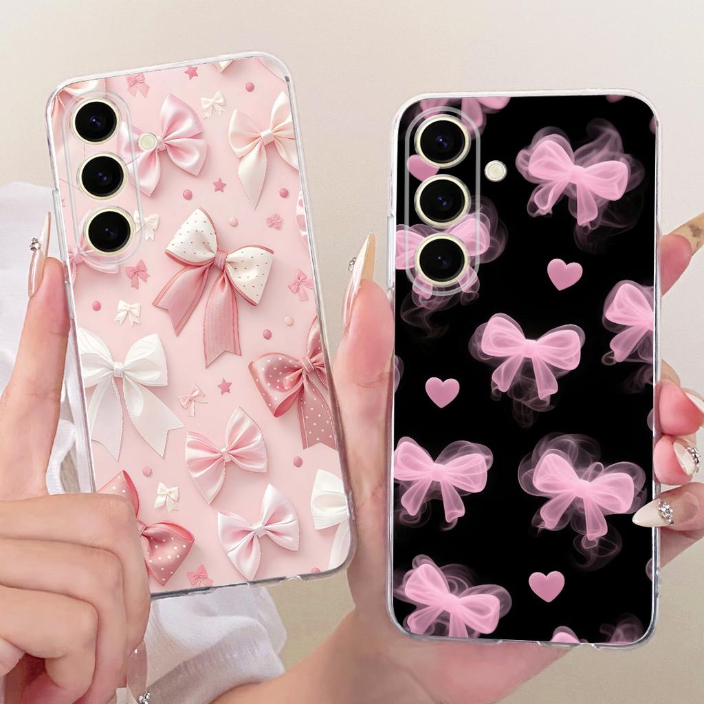 For Samsung Galaxy S25+ S25 2026 Cute Flower Butterfly Cat Painted Case For Samsung S25 5G S25Plus Soft Silicone TPU Phone Cases