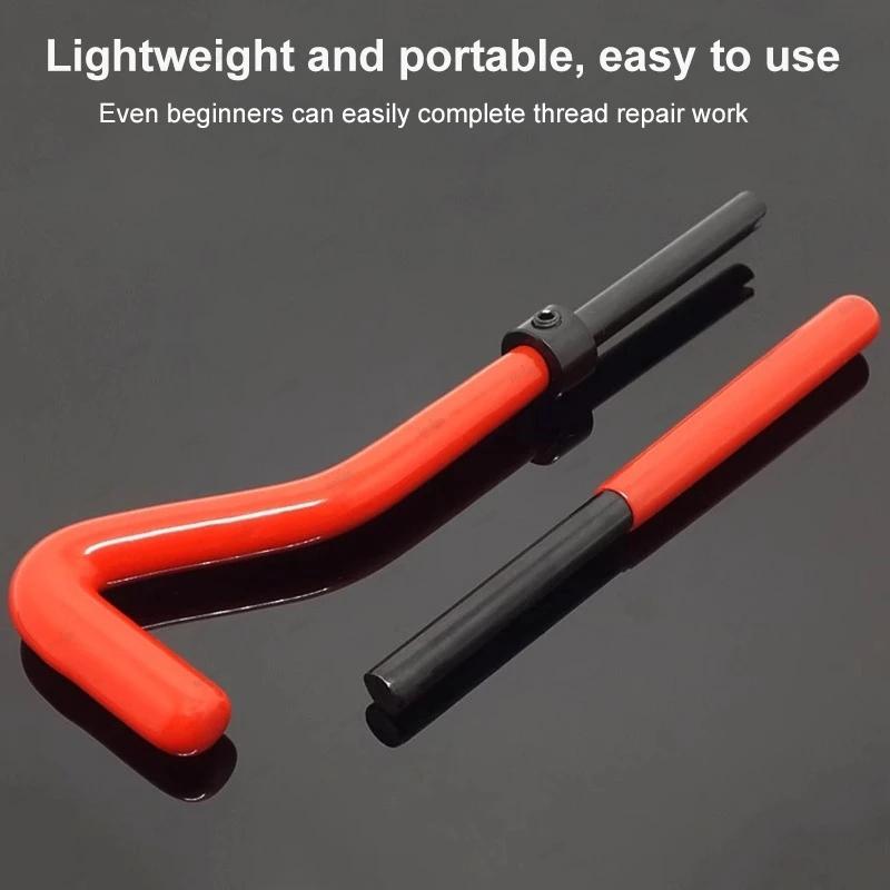 Zestaw 30 sztuk wkładek naprawczych do gwintów metrycznych M5 M6 M8 Narzędzie Pro Coil do samochodów Zestaw wkładek naprawczych do gwintów M8*0.8