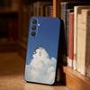 Surrealist style  Phone Case For Samsung S26,S25,S24,S23,S22,S21,Ultra,Plus,FE Black Soft Cover