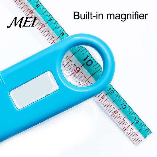 Embroidery Needle Threader 1/2Pcs 4-In-1 Sewing Tool with Seam Remover, Magnifying Glass, Magnetic Guide, Threading Helper Tools, Accessory Mini
