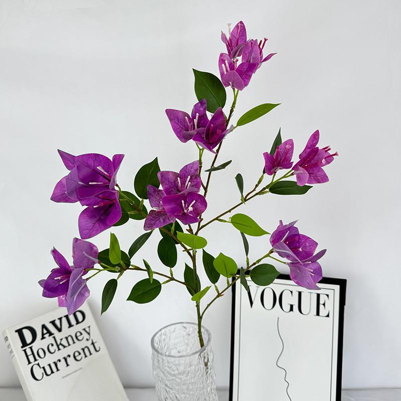 

Spp Artificial Bougainvillea Flower Arrangement With Soft Plastic For Decor Home