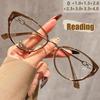 Neuer Stil Lesebrille für Damen für mittelalte und ältere Menschen Modische Blaulichtfilternde Lesebrille JH5032