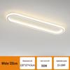 2024 Modern Long Strip Ceiling Light for Hallway, Bedroom, Dining Room, Balcony, Walk-in Closet, and Staircase
