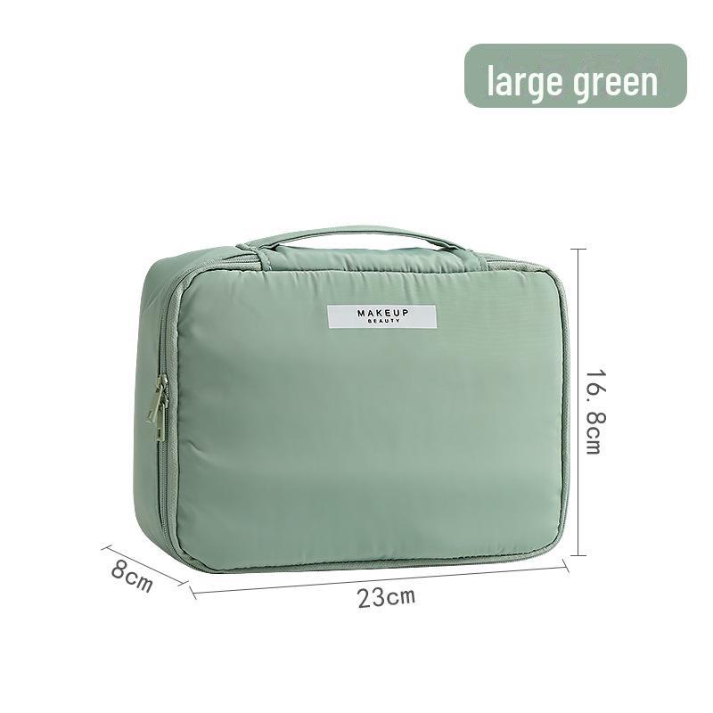 Korean Waterproof Travel Makeup Bag for Girls - Portable, Large Capacity Cosmetics Organizer