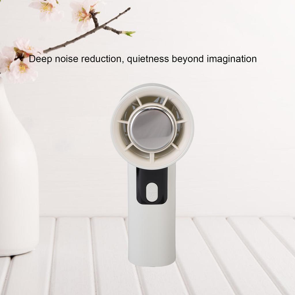 Handheld High Speed Fan Portable Rechargeable USB C Charging Mini Silent Desktop Outdoor Semiconductor Cooling Compress