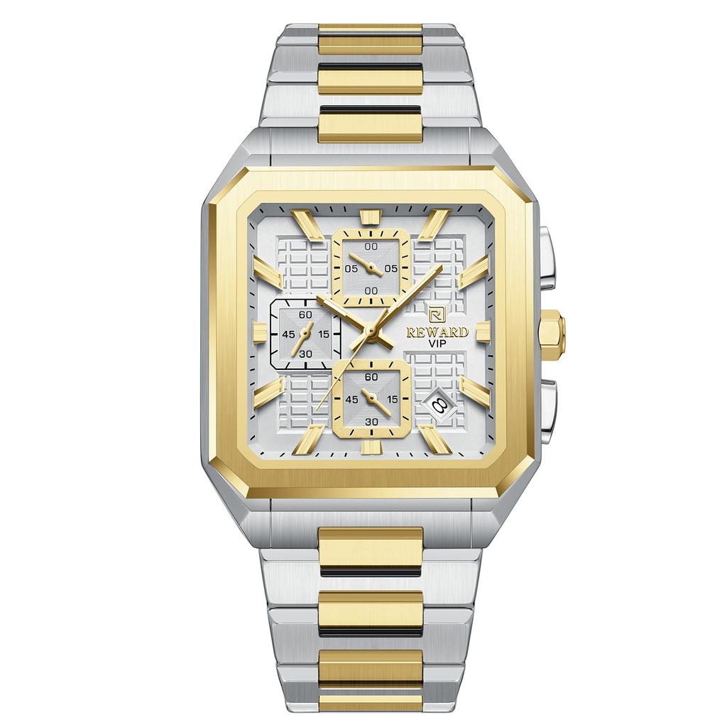 High-End Fashion Business Men'S Automatic Hollow Mechanical Watch Calendar Waterproof Luminous Watch