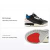 Zapatillas Air 3 Retro OG GS Rare Air para Niños Negro Rojo Chile Gris Neutro IB8968-004