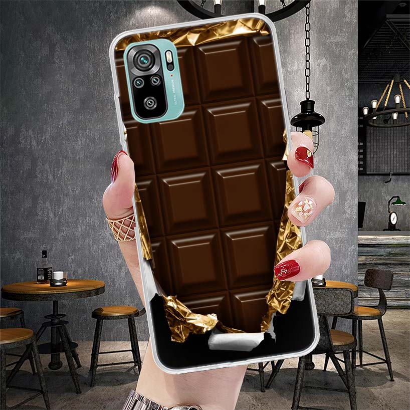 Food Fries Beer Cheese Sushi Cookie Soft Phone Case For Xiaomi Redmi Note 15 14 14S 13 12 Pro Plus 12S 11 11S 11E 10 10S 11T 5G