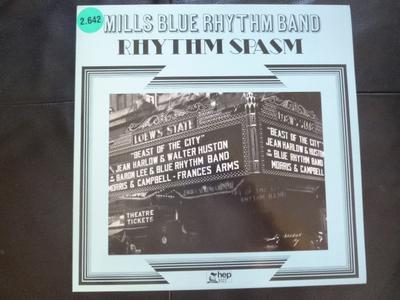 LP Record MILLS BLUE RHYTHM BAND - Rhythm Spasm HEP1021 Hep Records 1989 UK Jazz Used