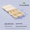 Mr. Corn 1450ml 5-Compartment Biodegradable Bento Box