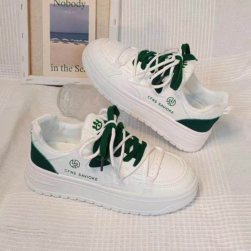 Fashion Women's Sneakers Spring Autumn Fashionable Casual Thick Soled Shoes Comfortable Height-increasing Platform Soles for Women