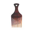 Plastic Hair Comb Insert Afro Hair Pick Comb Hair Fork Comb Hairdressing Styling Tool for Man & Woman