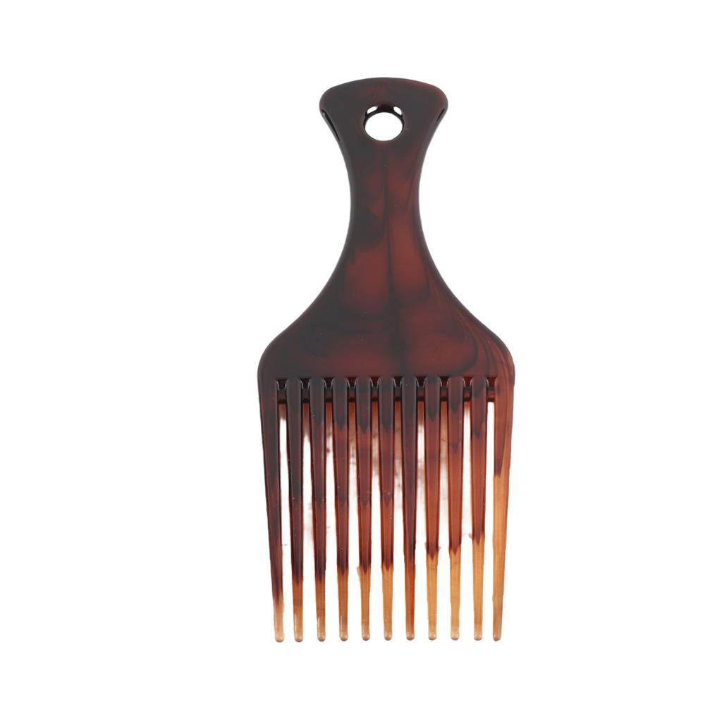 Plastic Hair Comb Insert Afro Hair Pick Comb Hair Fork Comb Hairdressing Styling Tool for Man & Woman