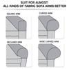 2PCS Home & Living Stretch Rhombus Armrest Covers Furniture Removable Sofa Cover Solid Stretchy Couch Arm Protector Sofa