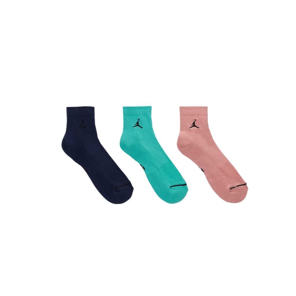 Jordan Crew Socks Unisex 3 Pack Multicolor DX9655-916