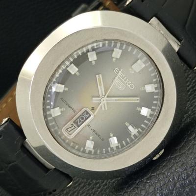 KASUTATUD VINTAGE SEIKO 5 AUTOMAATNE 6119C JAAPAN MEESTE ORIGINAAL DIAL KELL a433938-2