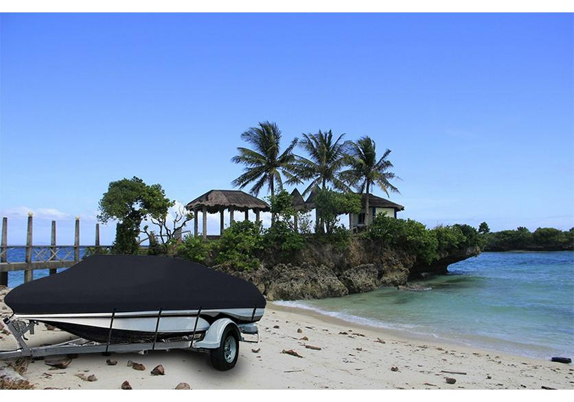 420D Oxford Cloth V-Type Yacht Cover: Dustproof, Rainproof, Sunproof, Waterproof, UV Protection