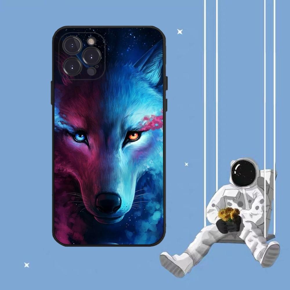 Wolf Phone Case For iPhone 14 11 12 13 Mini Pro XS Max Cover 6 7 8 Plus X XR SE 2020 Funda Shell