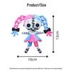 Jointed Gothic Horror Doll with Pigtails - 3D Printed Cute Demon Girl Gift