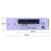 2Pcs NGFF M2 to PCI-e 4X 1X Slot Riser Card M Key SSD Port to PCIE Adapter