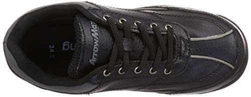 Fukuyama Rubber WA02 Men's Safety Shoes, Black, Size 24.5