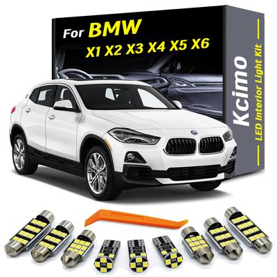Kcimo Canbus Geen Fout LED Interieur Dome Kaart Kofferbak Lamp Kit Voor BMW X1 E84 F48 X2 F39 X3 E83 F25 X4 F26 X5 E53 E70 X6 E71