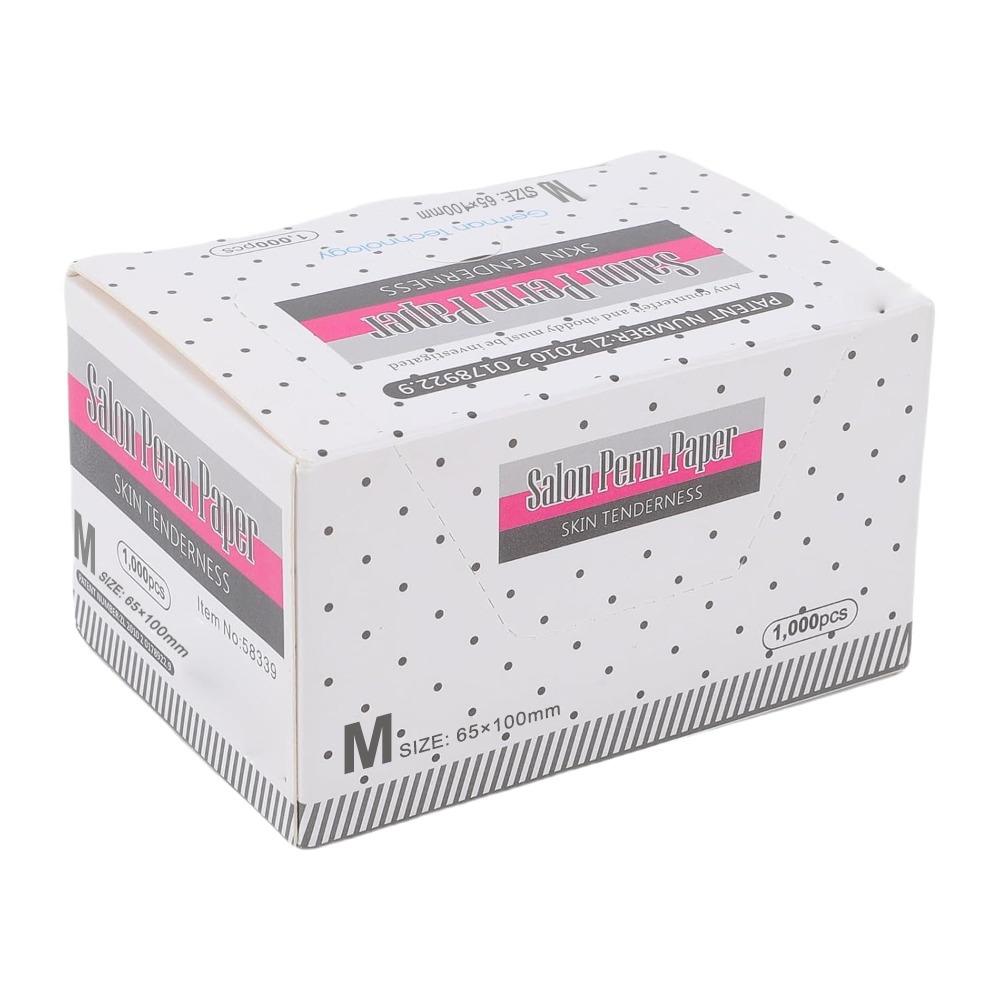 1000pcs Breathable Hair End Papers High Toughness Hair Styling Paper Hairdressing Tissue For Salon