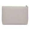 Givenchy 4G Allover Pattern Zip Closure Leather Travel Clutch Women Clutch Gray BB60KSB18Z-050