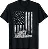 Lustiges Trucker American Flag LKW-Fahrer T-Shirt LKW-Fahrer Geschenk Unisex T-Shirt
