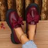 Womens Loafers Shoes Autumn Round Toe Casual Female Sneakers Flats Slip-on Clogs Platform Fall Summer Comfortable Big Size Dress
