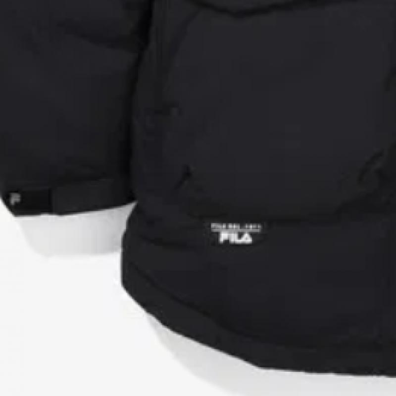 [fila Kids] Cloud Short Hoodie Down  Fk2djf4107x Blk  q0zFk2djf4107xBlk